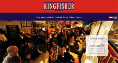 Desktop Screenshot of kingfishercafe.nl