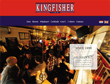 Tablet Screenshot of kingfishercafe.nl